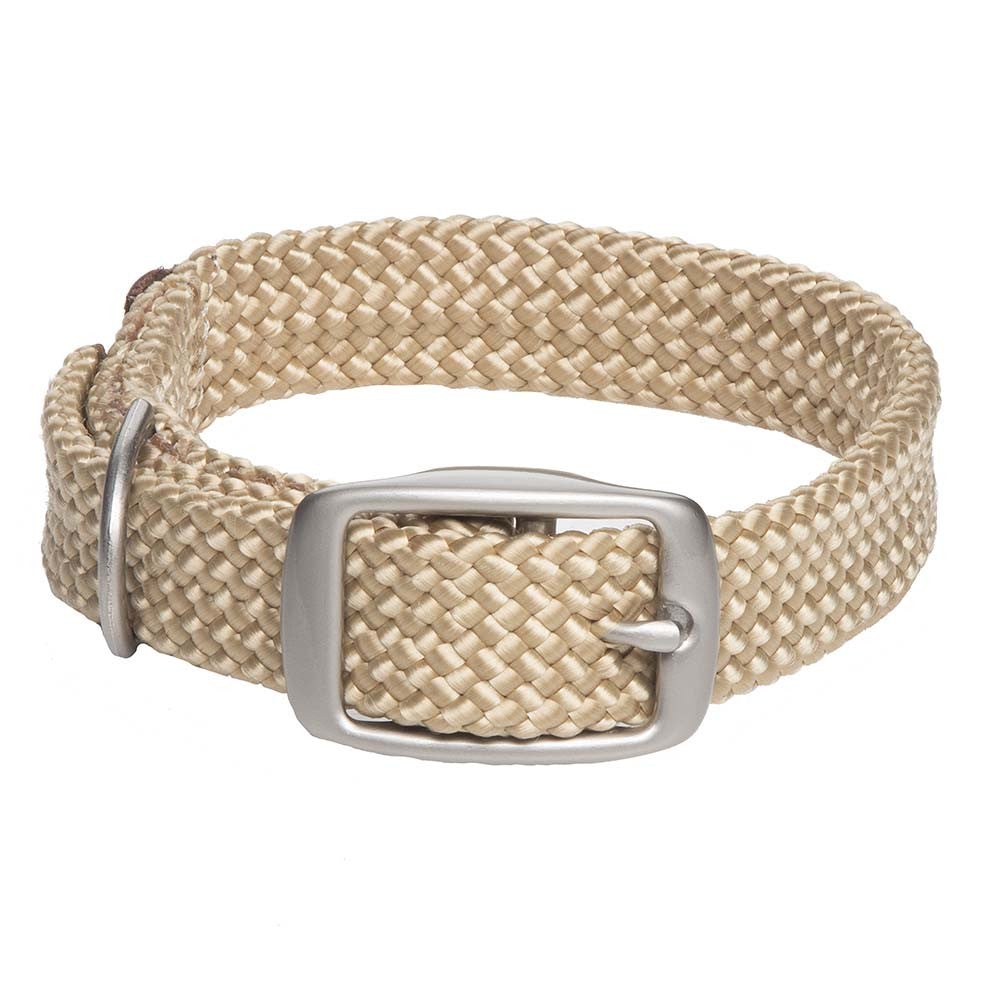Mendota Doublebraided Junior Collar 14 SAND Nickel"