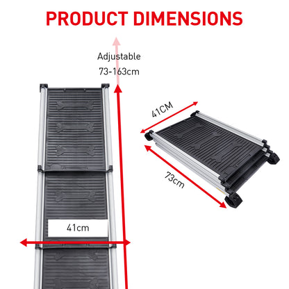 Furtastic Heavy-Duty Aluminium Telescopic Pet Ramp